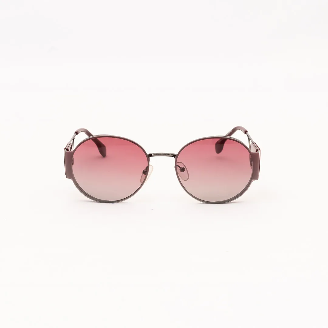 Óculos de Sol Feminino Vértice Polarizado Rosa Degradê