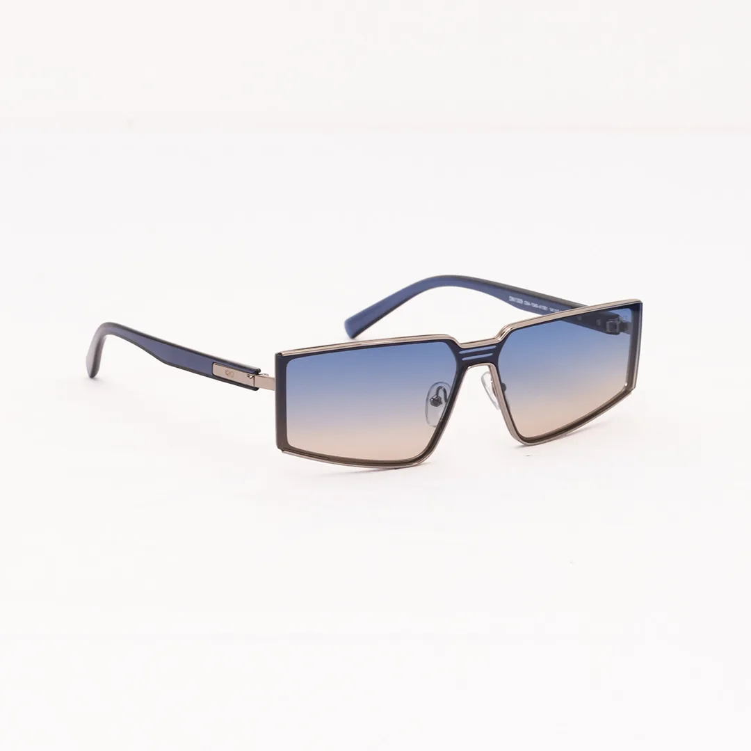 Óculos de Sol Unissex Lynx Azul Estilo Máscara 1