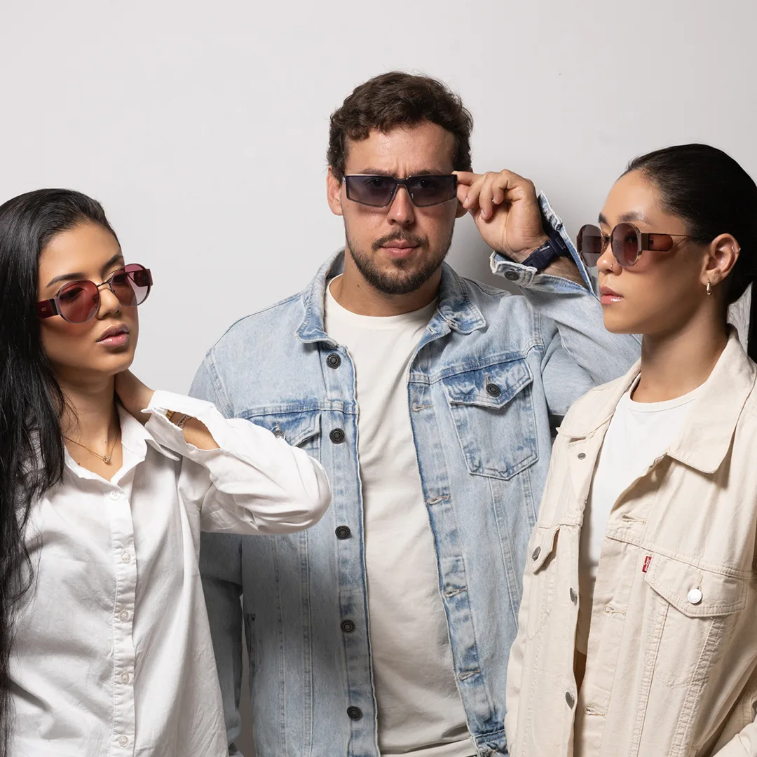 coleção completa de oculos de sol masculino e feminino em petrolina