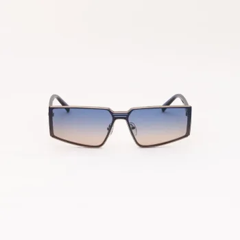 Óculos de Sol Unissex Lynx Azul Estilo Máscara